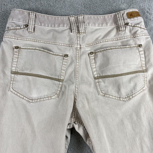 Vertx Defiance Jeans Mens 36x34 (Fits 34x31) Beige 11 Pockets Stretch VTX1230 - Picture 3 of 12